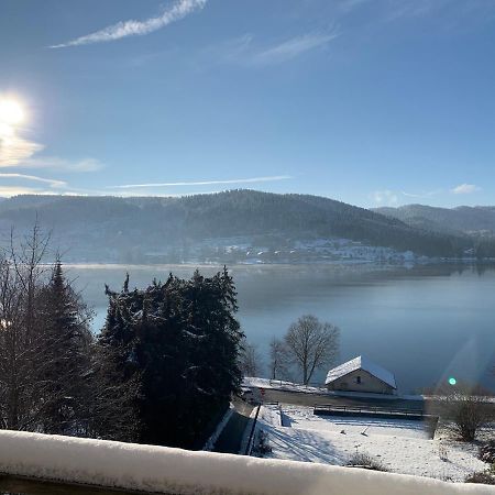 Апартаменты Le Balcon Du Lac Жерарме Экстерьер фото