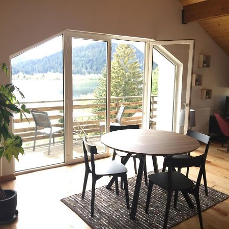 Апартаменты Le Balcon Du Lac Жерарме Экстерьер фото