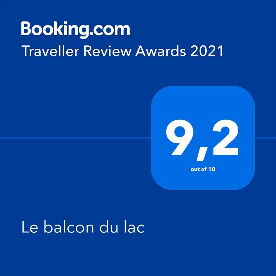 Апартаменты Le Balcon Du Lac Жерарме Экстерьер фото