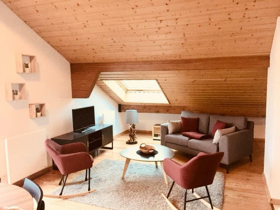 Апартаменты Le Balcon Du Lac Жерарме Экстерьер фото